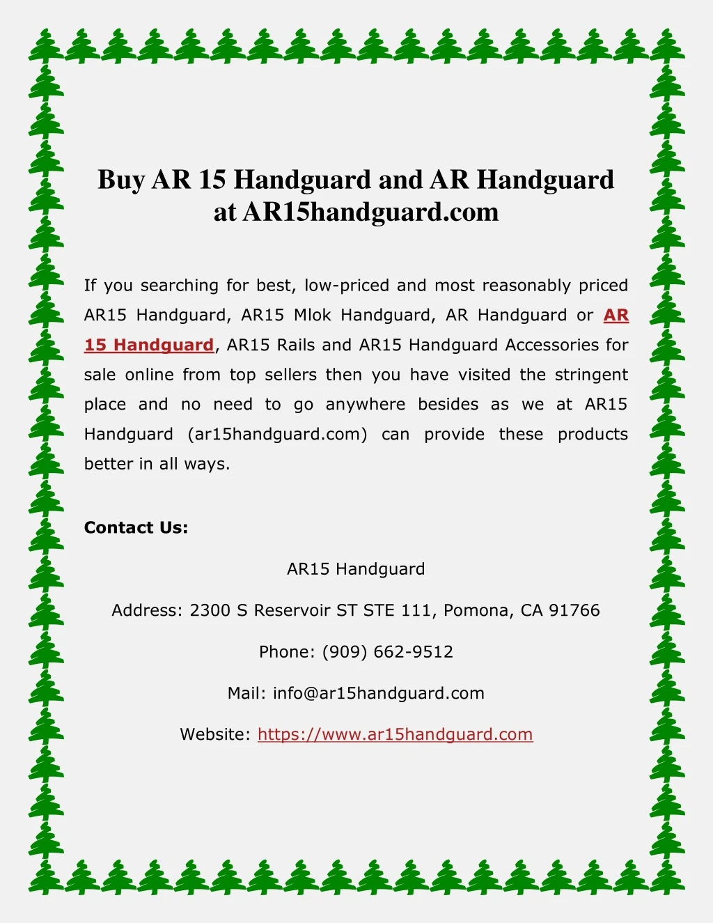 buy ar 15 handguard and ar handguard