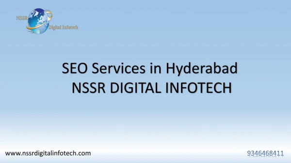 Seo Services in Hyderabad | NSSR Digital Infotech