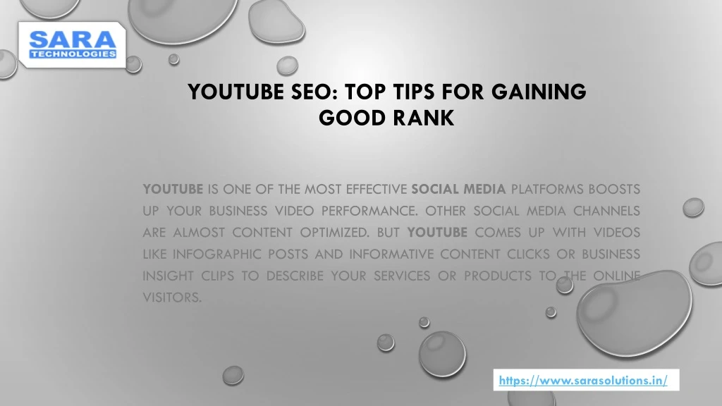 youtube seo top tips for gaining good rank