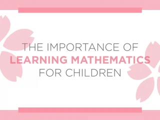 The importance of Learning Mathematics - slide 1