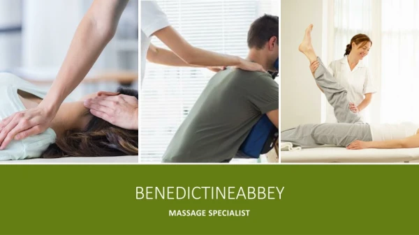 Benedictineabbey - Massage Specialist