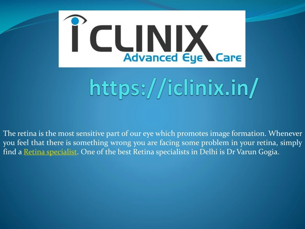 https iclinix in