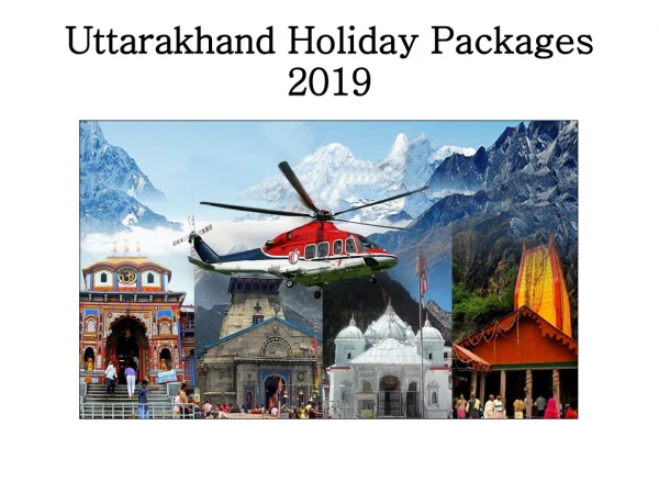Uttarakhand Holiday Packages 2019 At TripNight