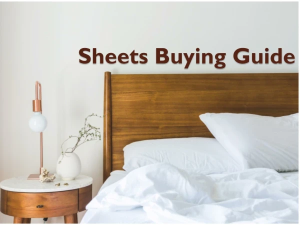 sheets buying guide