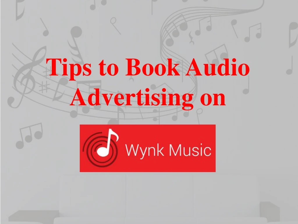 tips to book audio advertising on