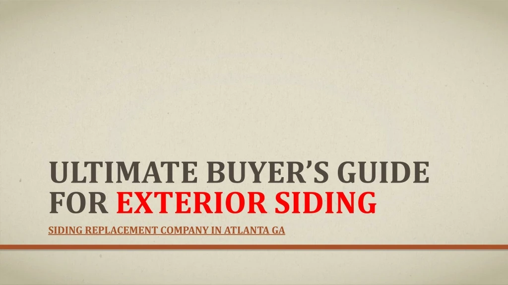 ultimate buyer s guide for exterior siding