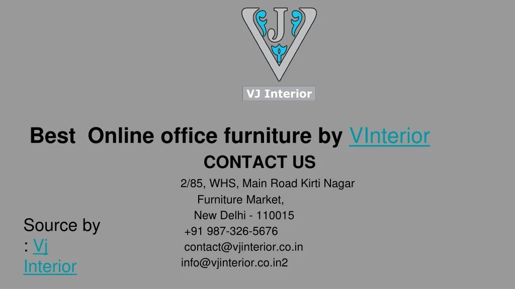 best online office furniture by vinterior contact
