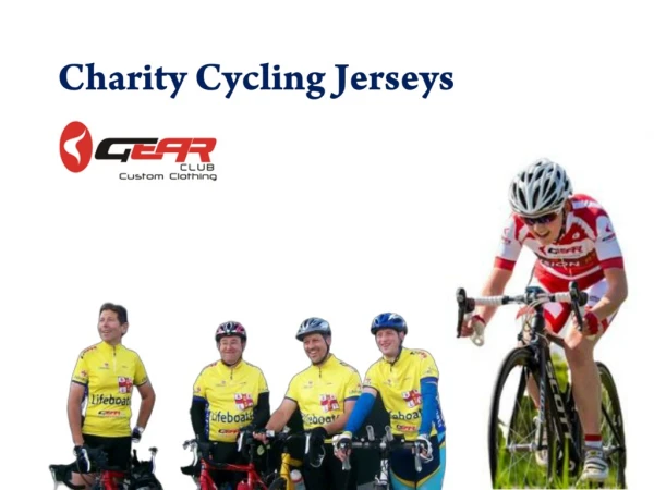Stylish and Comfortable Charity Cycling Jerseys