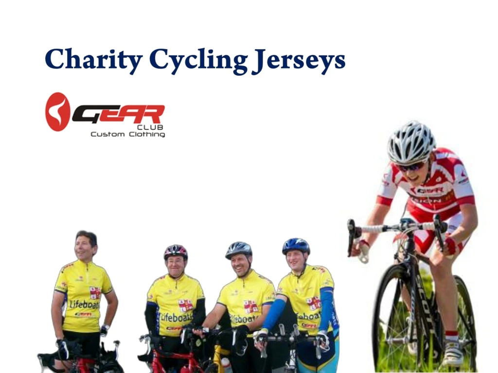 charity cycling jerseys