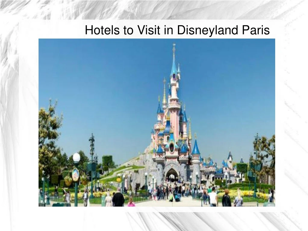 hotels to visit in disneyland paris