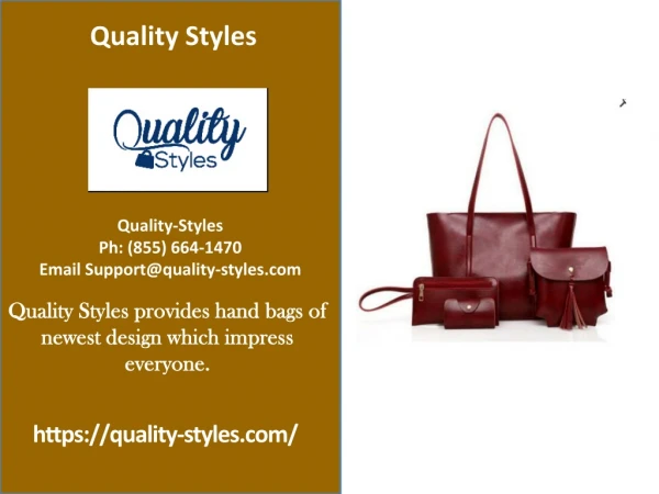 Quality-Styles - Ph: 85566414709940