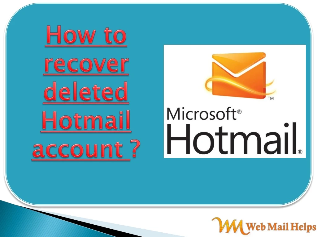 ppt-how-to-recover-deleted-hotmail-account-powerpoint-presentation