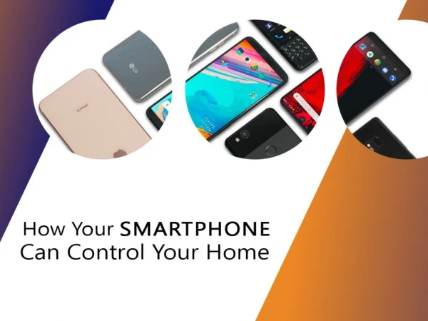How your Smart Phone can control your home