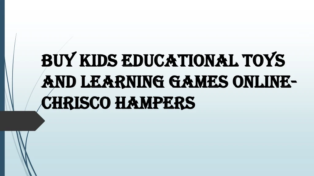 buy kids educational toys and learning games