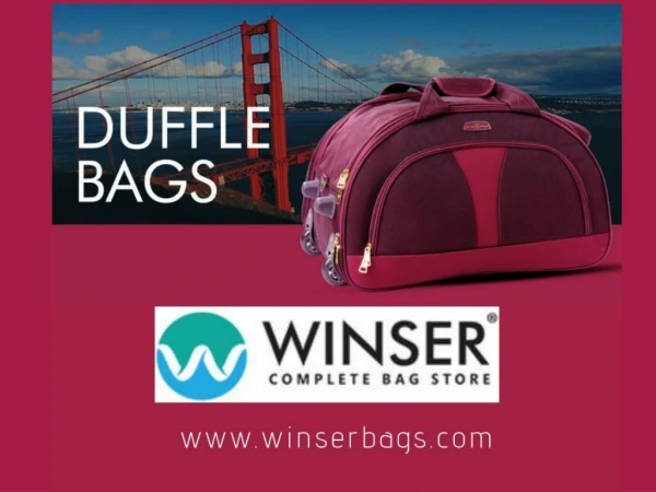 Wholesale Duffle Bags in Kerala | Duffle Bags Online in Kochi