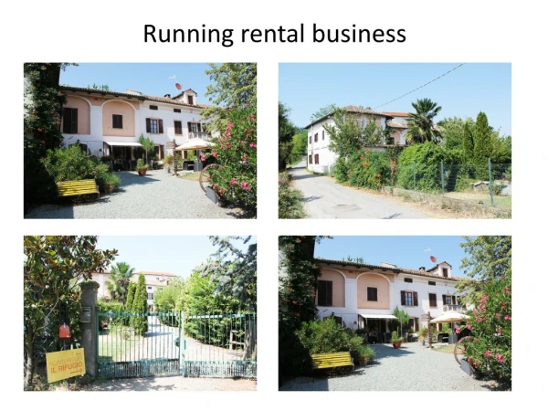 Rental business with pool and views in Piedmont - Terragente