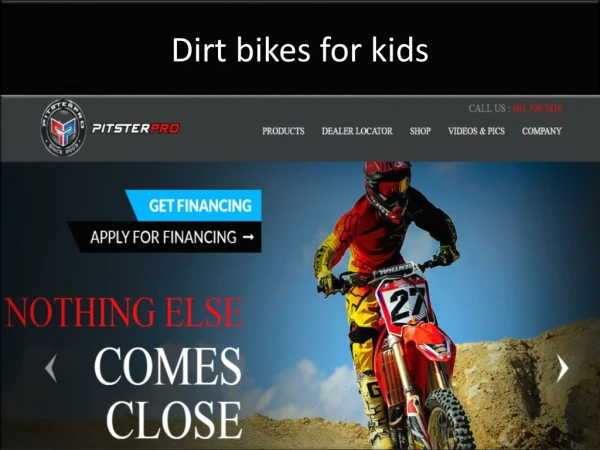 Dirt bikes for kids | Two stroke dirt bike