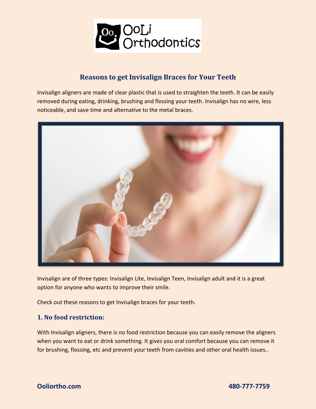 reasons to get invisalign braces for your teeth