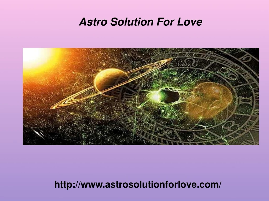 astro solution for love
