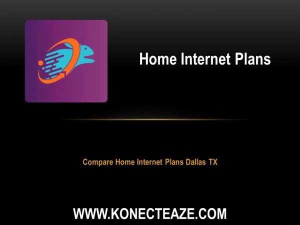 Compare Home Internet Plans Dallas TX