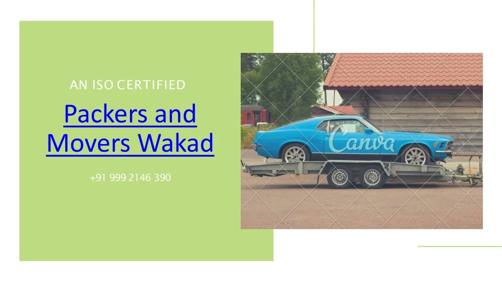 an iso certified packers and movers wakad