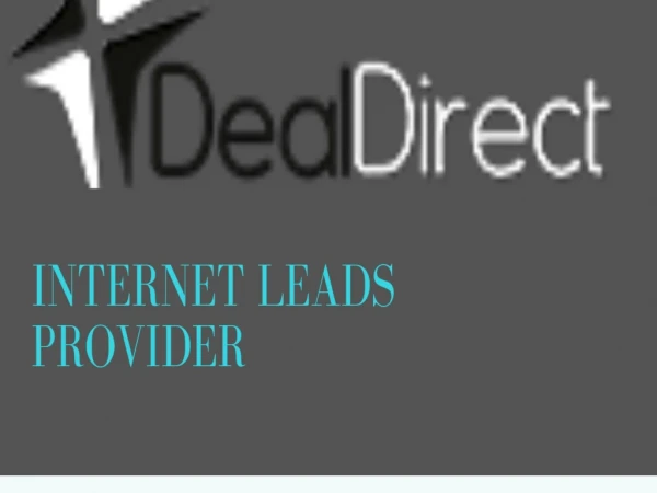 Get The internet leads service