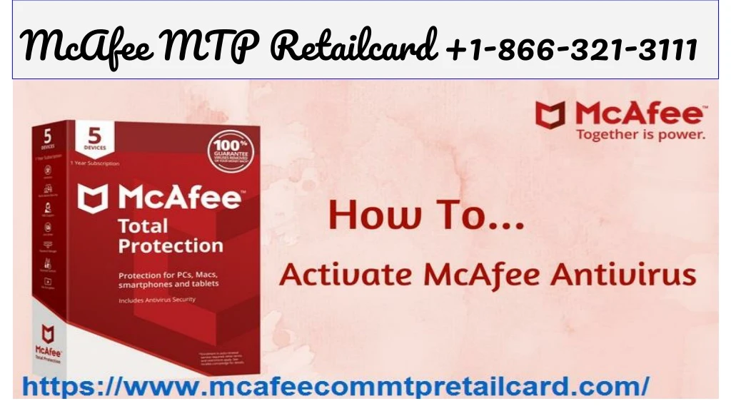 mcafee mtp retailcard 1 866 321 311 1