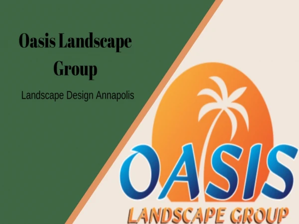 Get The best Annapolis landscape architects service