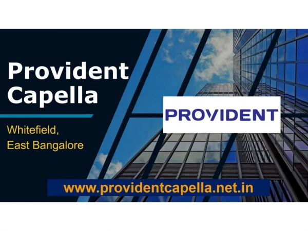 Premium Apartments in Whitefield Bangalore