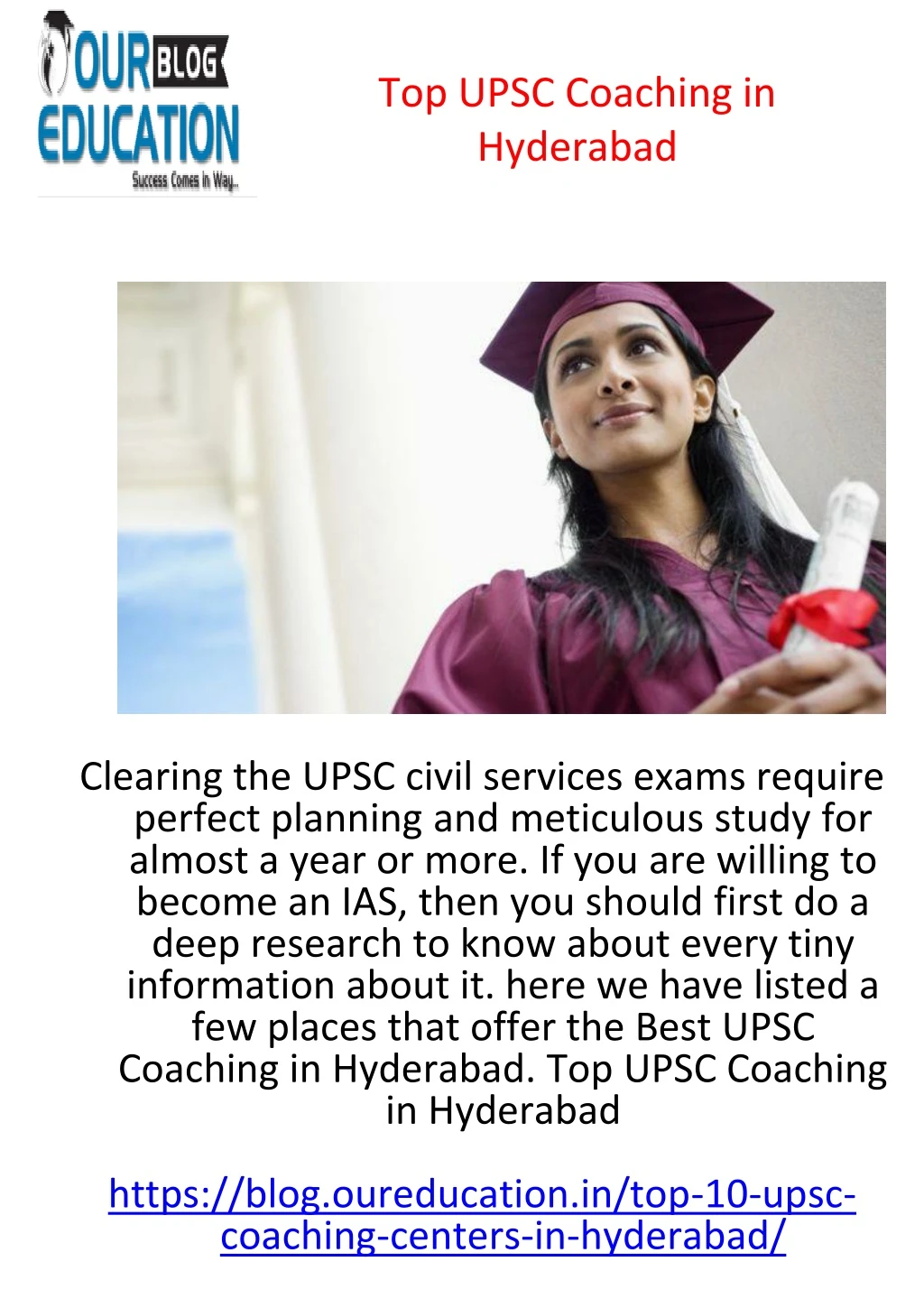 top upsc coaching in hyderabad