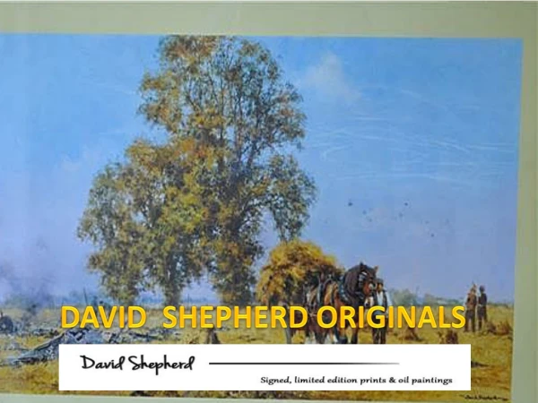 David shepherd originals