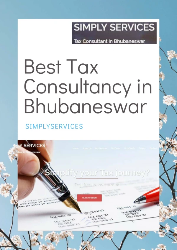 Best Tax Consultancy in Bhubaneswar