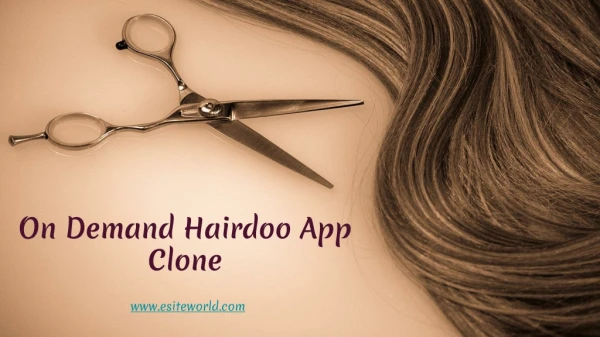 Beautician on demand hairdoo app clone