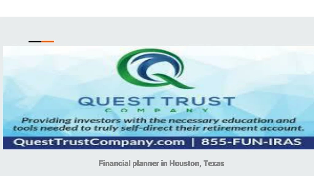financial planner in houston texas