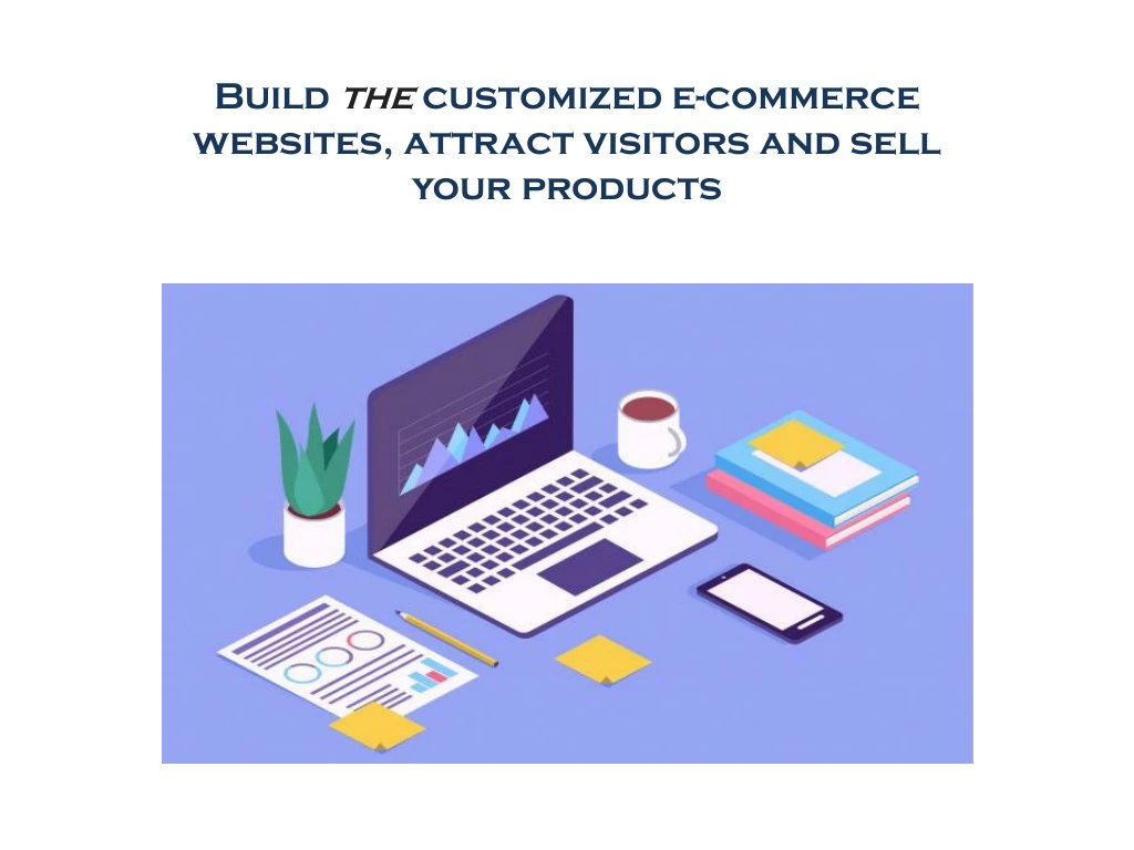 build the customized e commerce websites attract