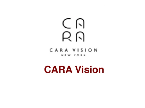 Cara Vision Studio