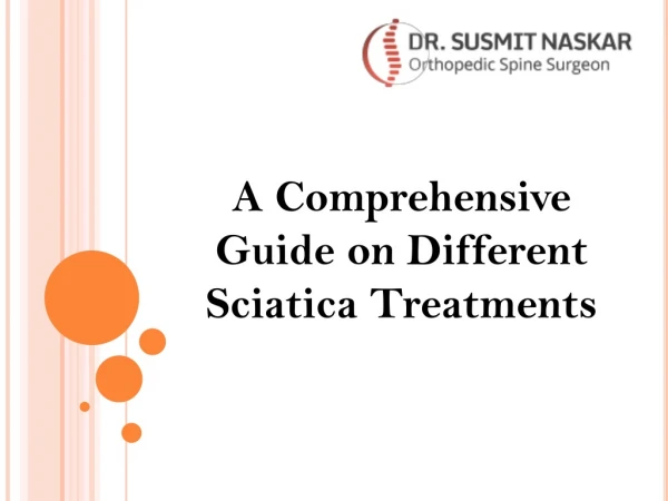 A Comprehensive Guide on Different Sciatica Treatments