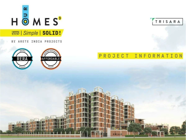 Trisara our homes 3 sector 6 sohna