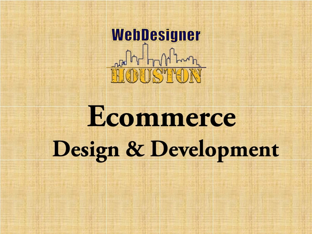 ecommerce design development