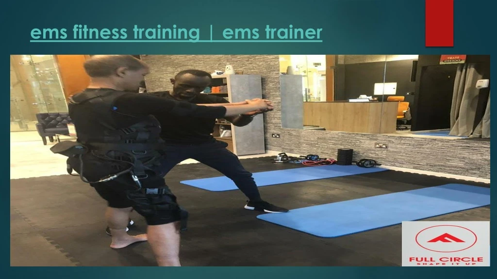 ems fitness training ems trainer