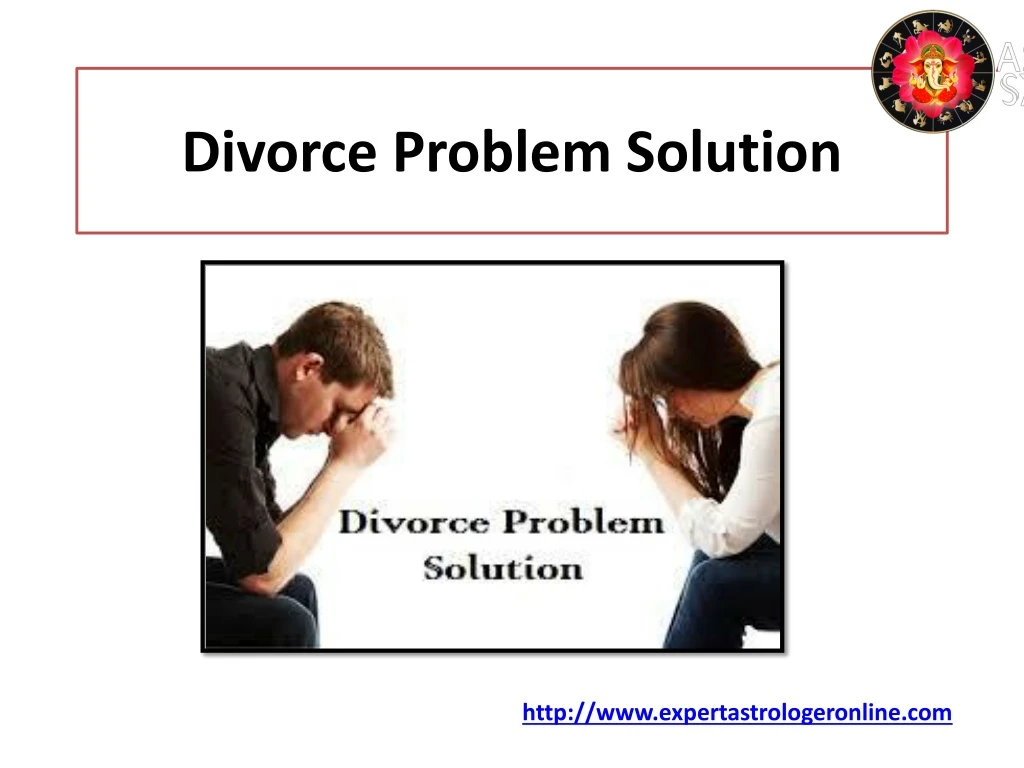 divorce problem solution