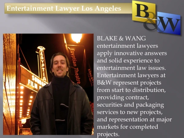 Entertainment Lawyer Los Angeles