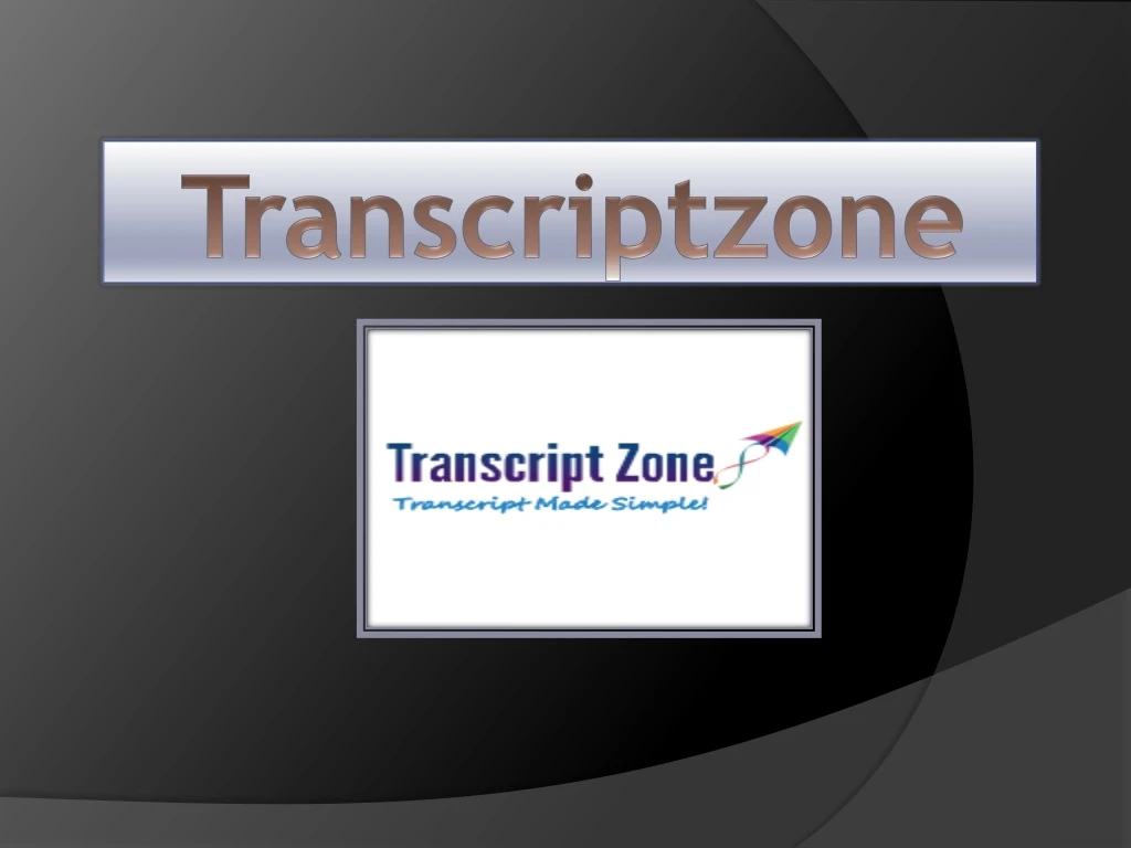 transcriptzone