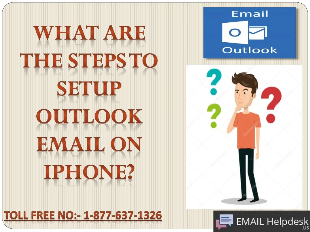 what are the steps to setup outlook email