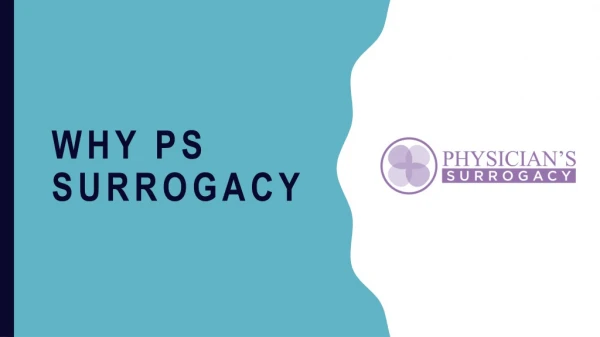 Why Choose physician's surrogacy for surrogacy
