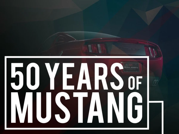 50 years of mustang