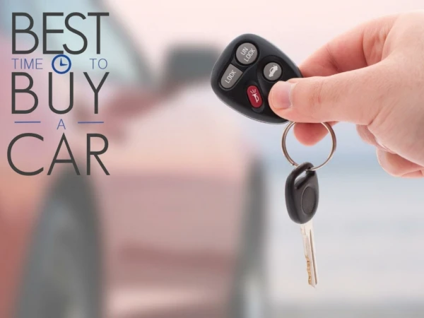 Best Time To Buy A Car