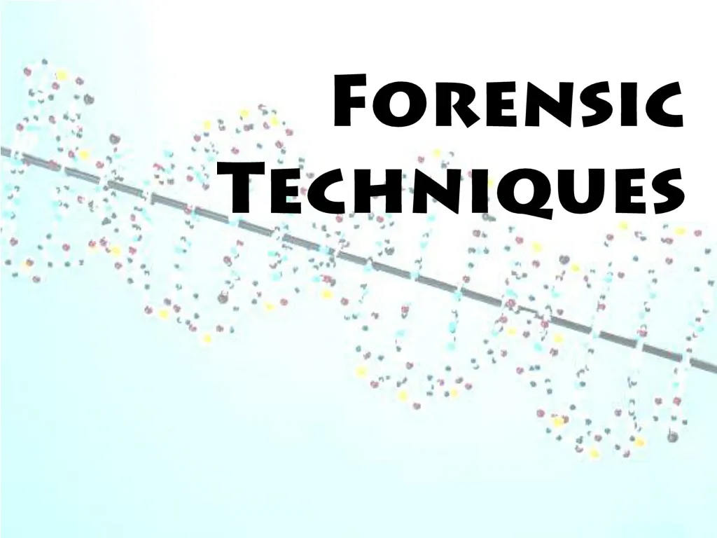 forensic techniques