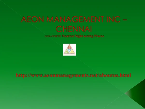 aeon management inc chennai / Reviews