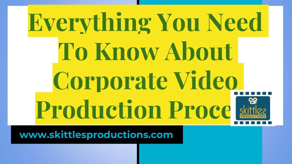 everything you need to know about corporate video production process